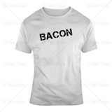 Bacon Retro Food T Shirt Design