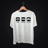 Eat Sleep Game Video Game T Shirt Design