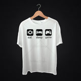 Eat Sleep Game Video Game T Shirt Design