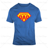 Super Dad Superhero T Shirt Design