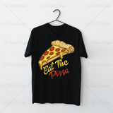 Eat The Pizza Funny T Shirt Design