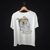 Halloween Handcuffed Ghost Horror T Shirt Design