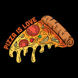 Pizza Is Love Food T Shirt Design