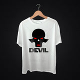 Devil Mockup Horror Halloween T Shirt Design