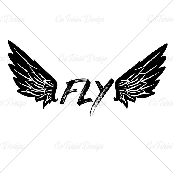 Fly Wings Various T Shirt Design