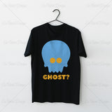 Blue Ghost Halloween T Shirt Design