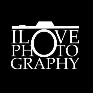 I Love Photography T Shirt Design