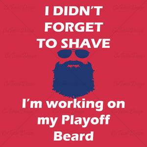 Montreal Playoff Beard Hockey T Shirt Design