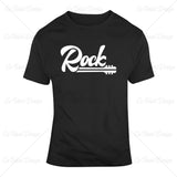 Rock Guitar Black Music T Shirt Design
