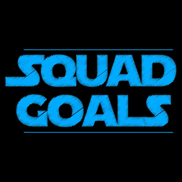 Squad Goals Special Event T Shirt Design