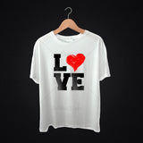Love Heart T Shirt Design