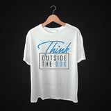 Think Outside The Box Business T Shirt Design