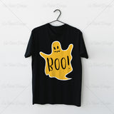 Boo Ghost Halloween T Shirt Design