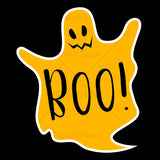 Boo Ghost Halloween T Shirt Design