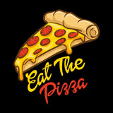 Eat The Pizza Funny T Shirt Design