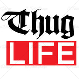 Thug Life Music T Shirt Design